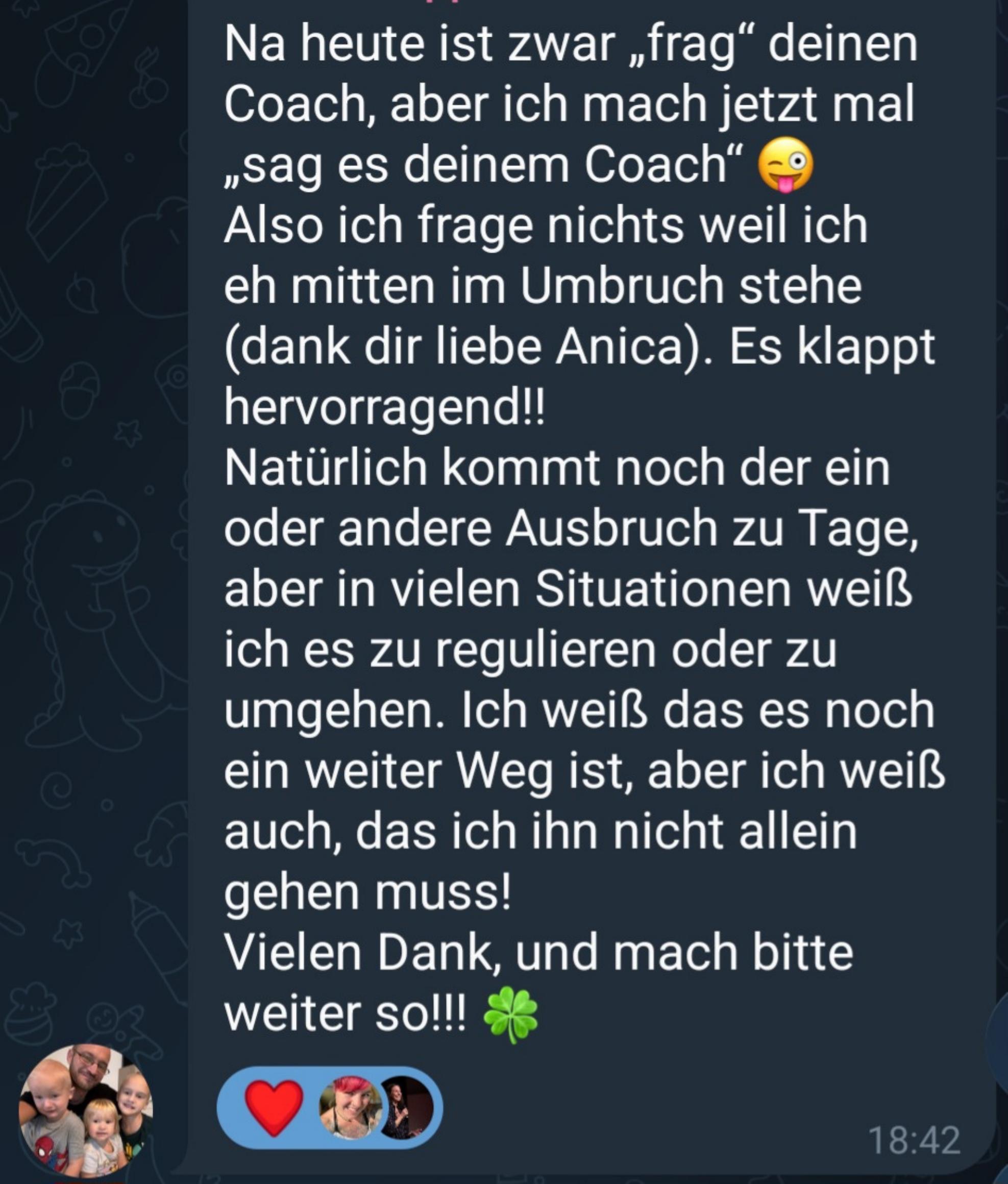 WhatsApp Nachricht